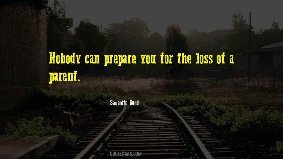 Prepare For You Quotes #278619