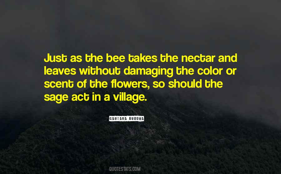 Flower Bee Quotes #830372