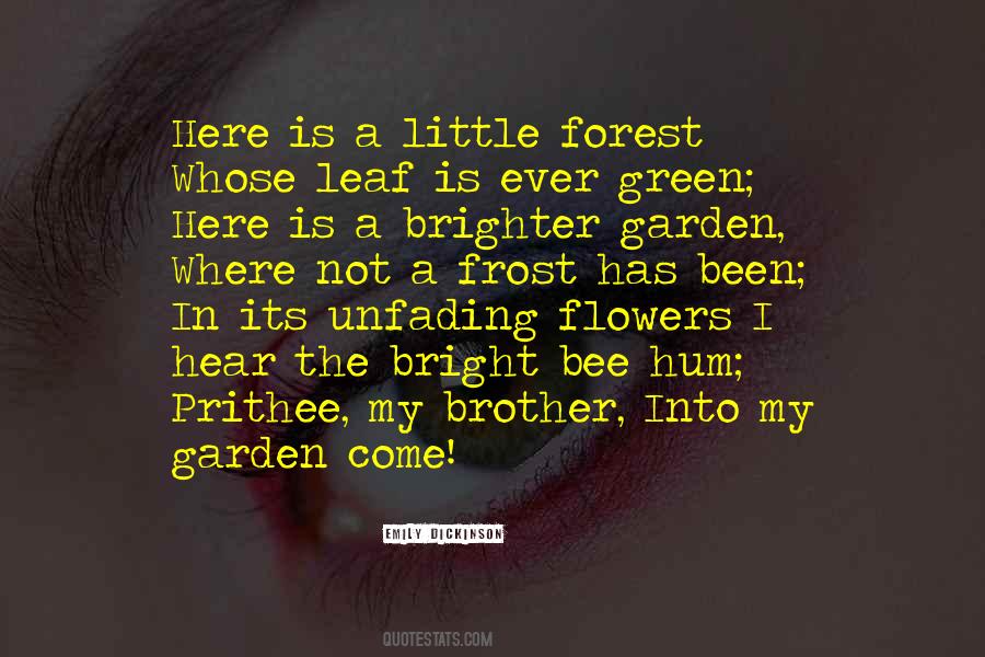 Flower Bee Quotes #979828