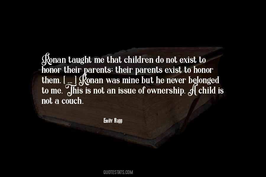 Honor Parents Quotes #252478