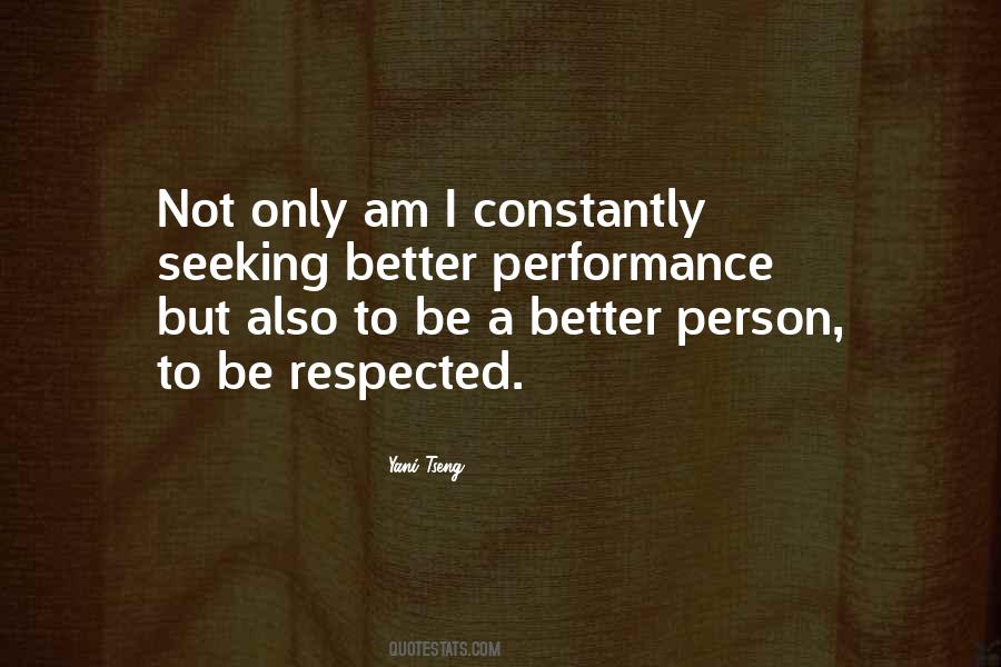 Better Performance Quotes #1263127