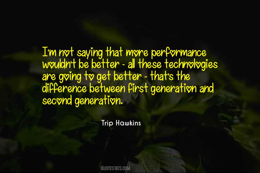 Better Performance Quotes #270082