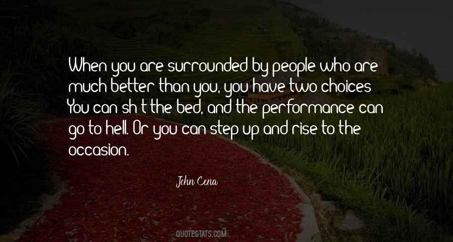 Better Performance Quotes #661269