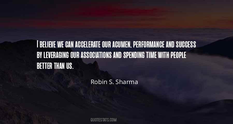 Better Performance Quotes #760859