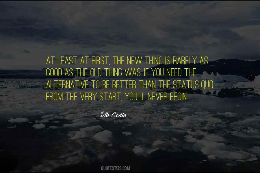 Start New Things Quotes #1406050