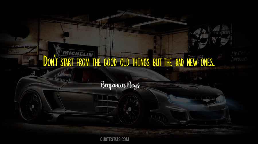 Start New Things Quotes #1585152