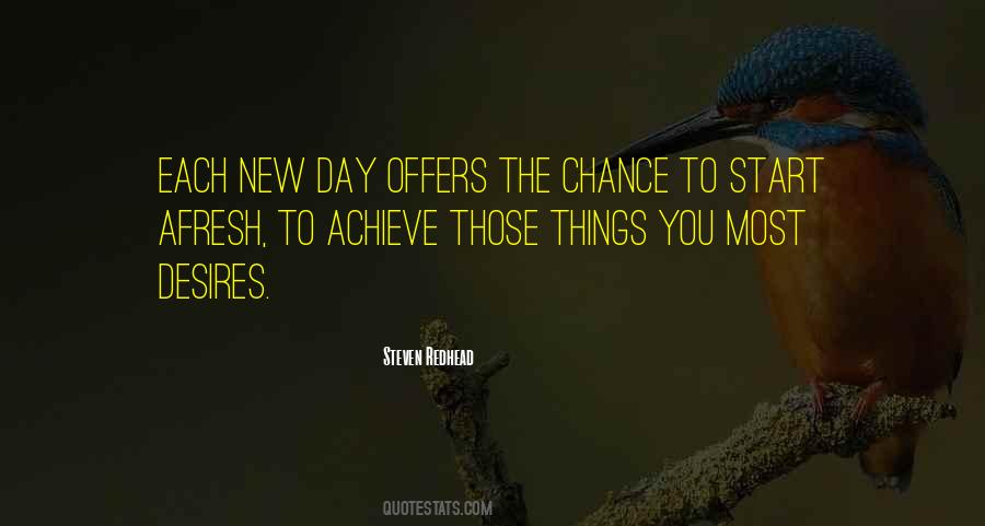 Start New Things Quotes #405330