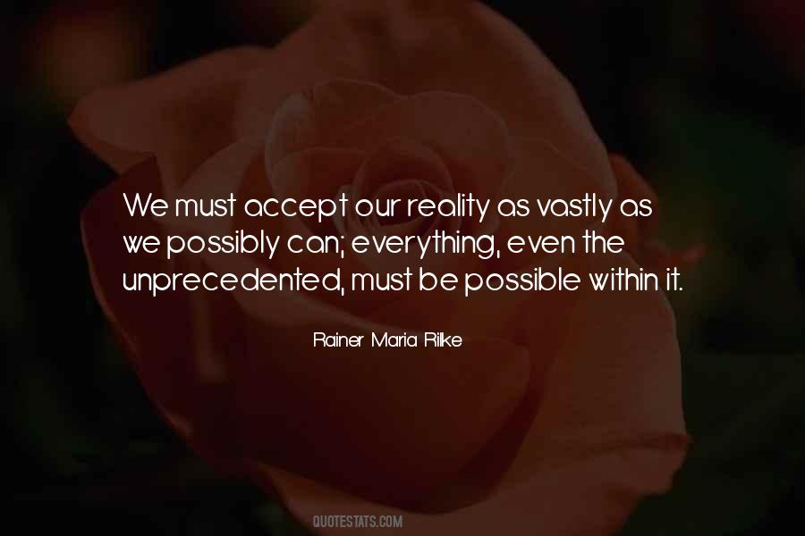 Quotes About Our Reality #1767011