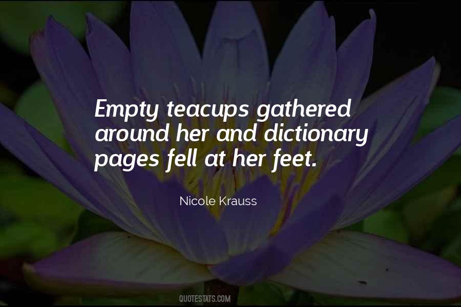 Nicole Krauss The History Of Love Quotes #605834