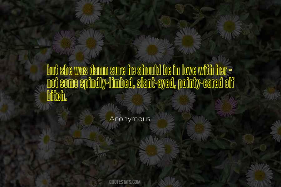 Elf Love Quotes #1262786