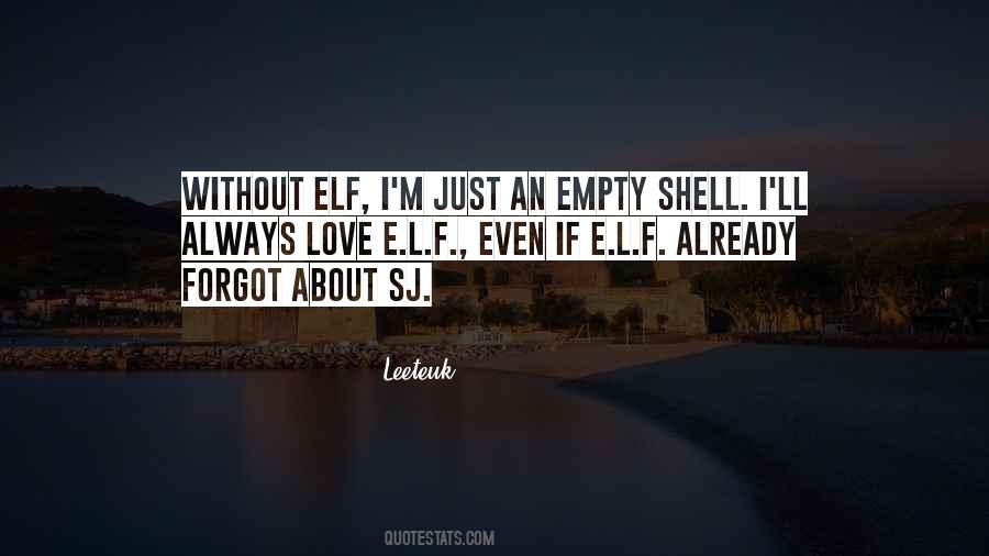 Elf Love Quotes #589161