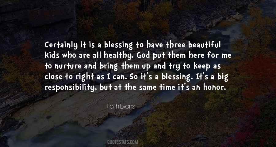 God Is A Blessing Quotes #174374