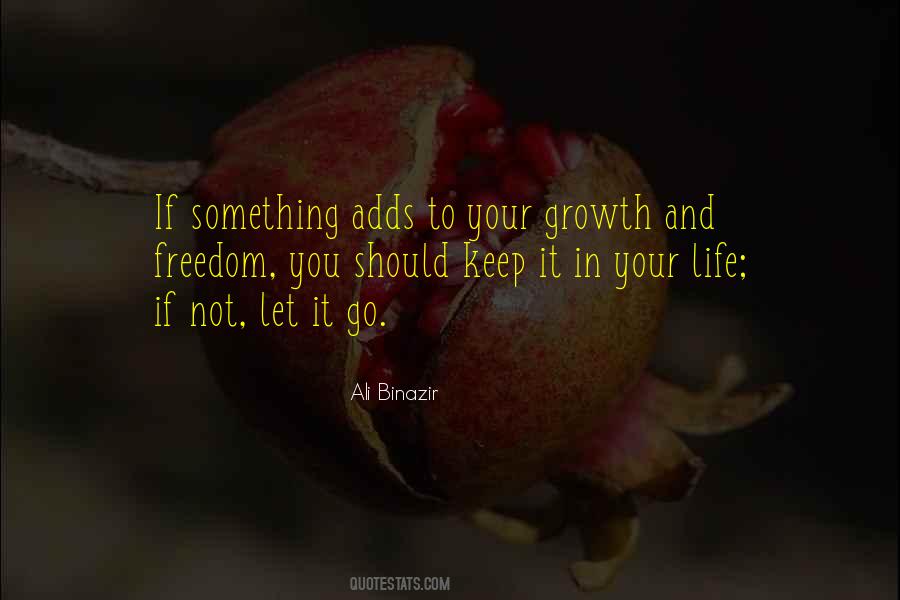 Your Growth Quotes #1853040