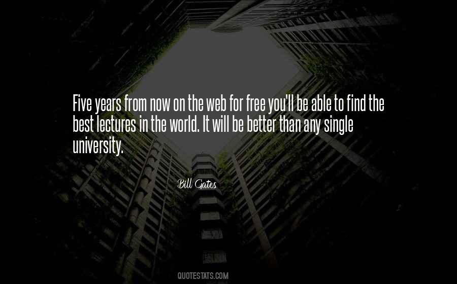 Best University Quotes #1700654