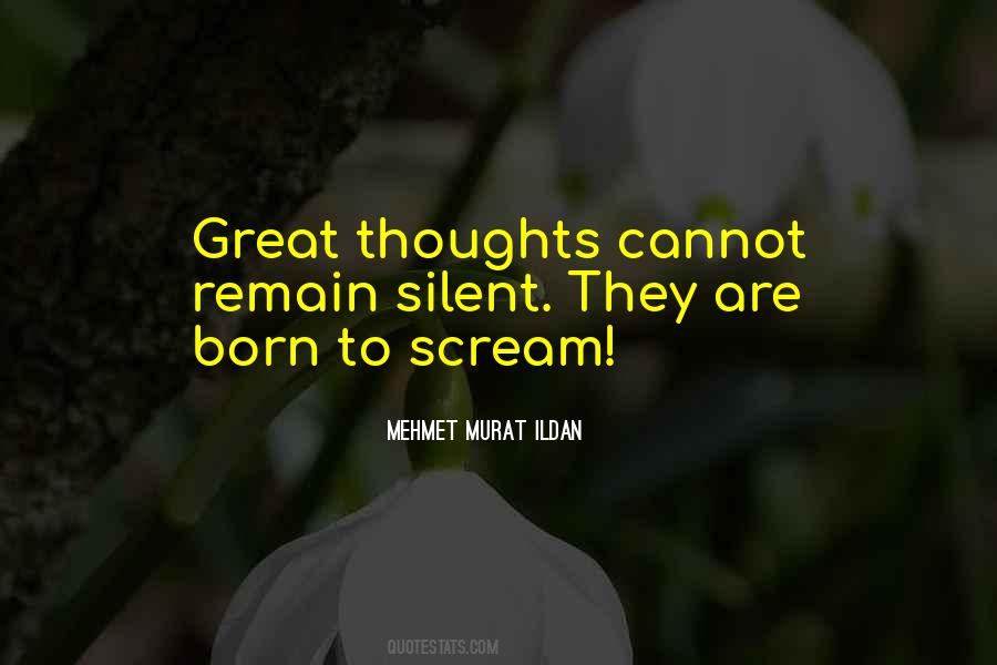 Silent Scream Quotes #976145