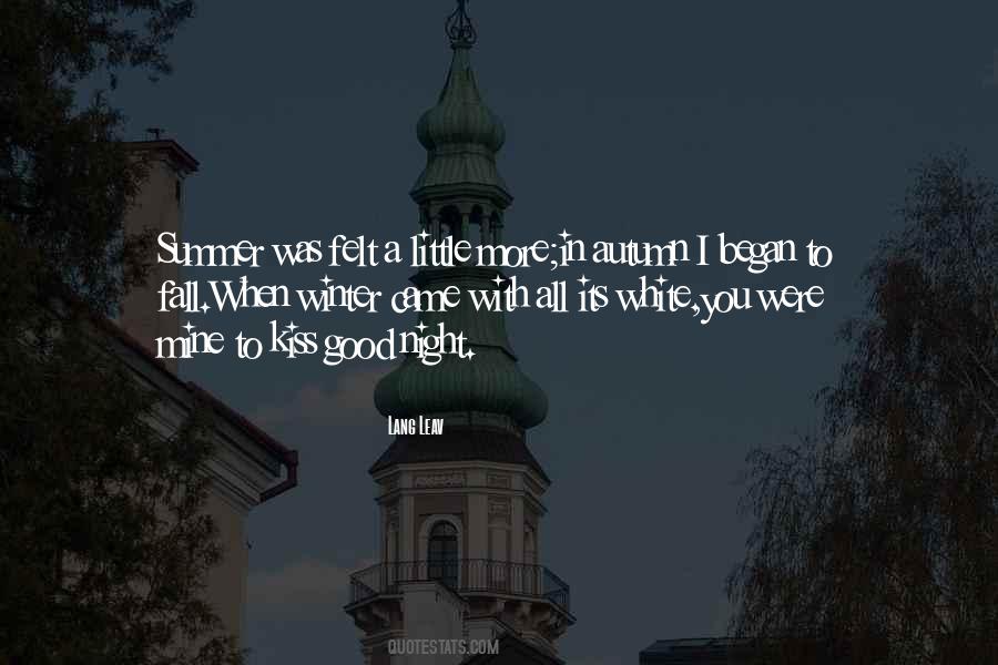 Good Night With Quotes #344152