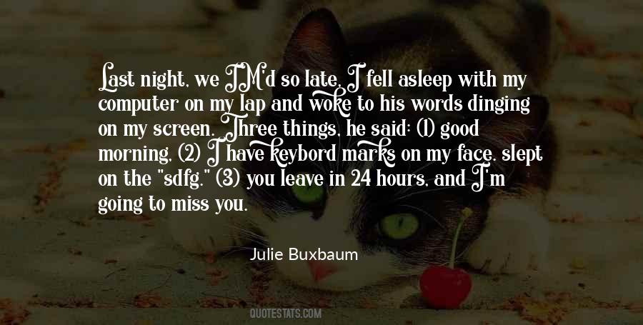 Good Night With Quotes #514144