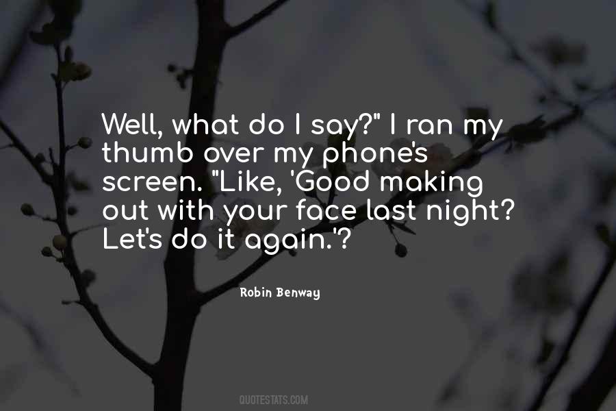 Good Night With Quotes #570418