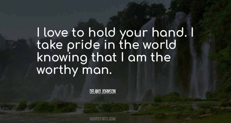 Worthy Man Quotes #1029641