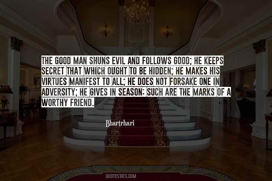 Worthy Man Quotes #115835