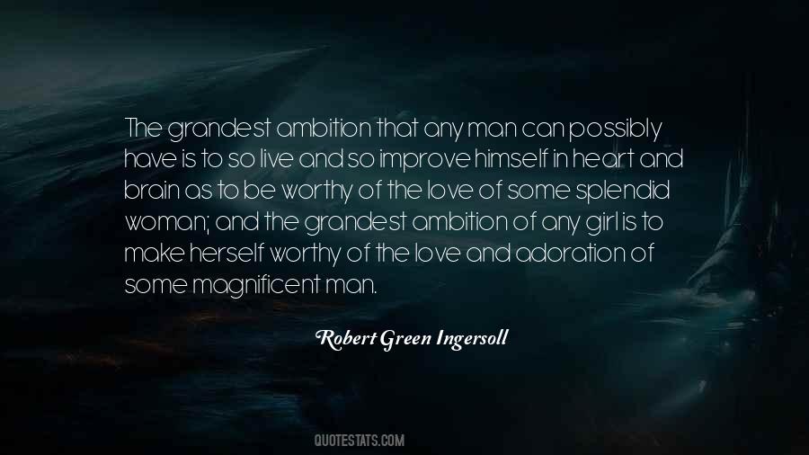 Worthy Man Quotes #1191501