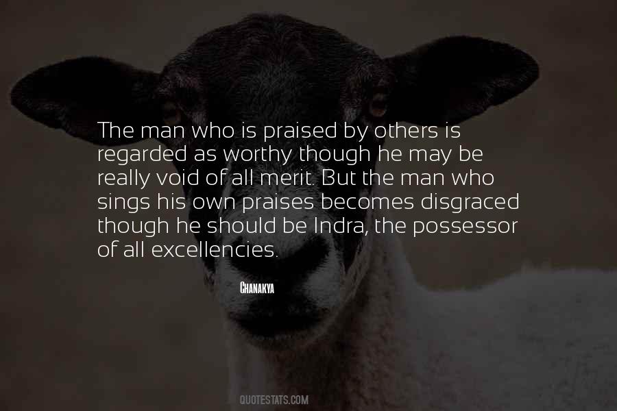 Worthy Man Quotes #166731