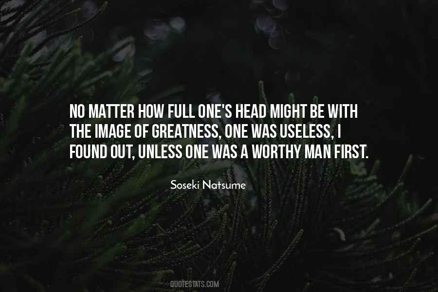 Worthy Man Quotes #308375