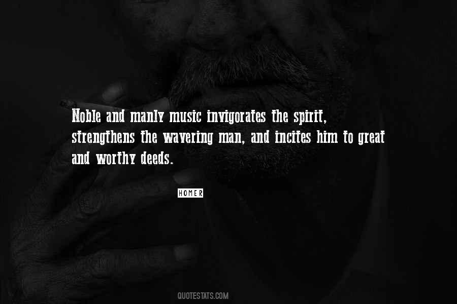 Worthy Man Quotes #350439