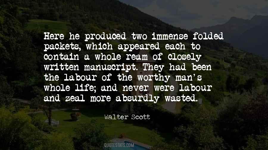 Worthy Man Quotes #954895