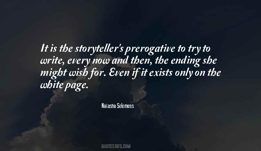 Write Your Own Ending Quotes #734396