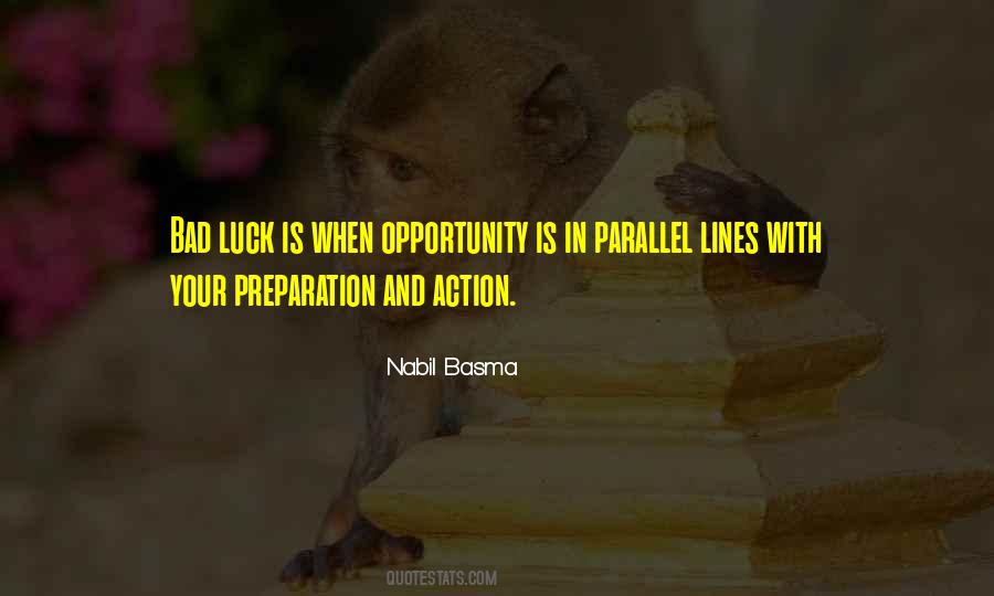 Luck Preparation Quotes #597750