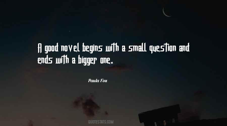 Good Novel Quotes #1302931