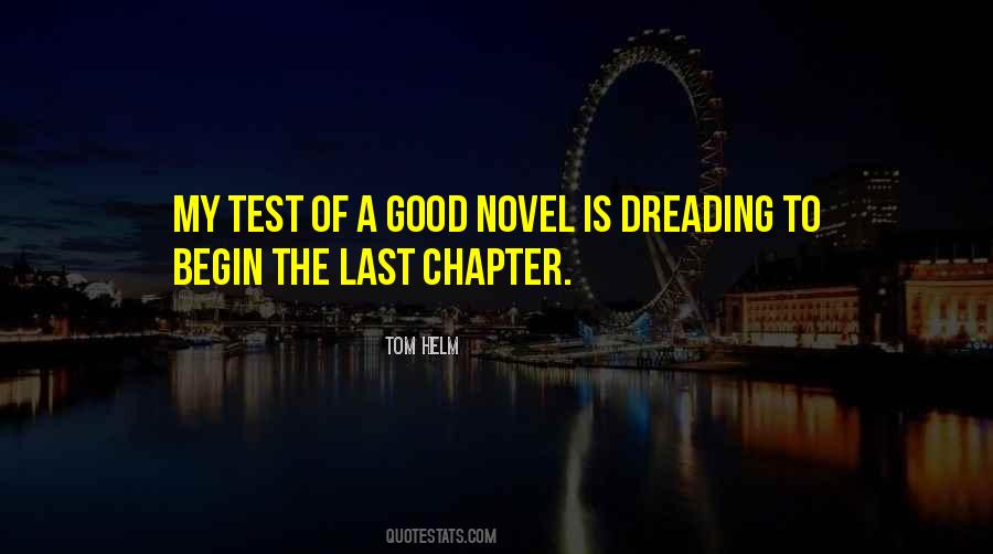 Good Novel Quotes #1431850