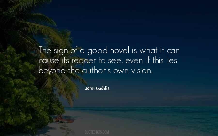 Good Novel Quotes #1743981