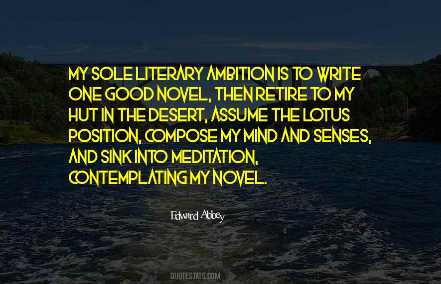 Good Novel Quotes #1771552