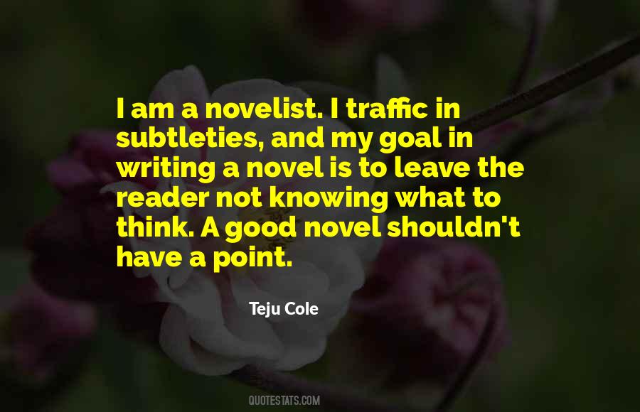 Good Novel Quotes #1851084