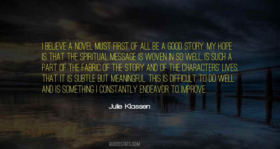 Good Novel Quotes #404056