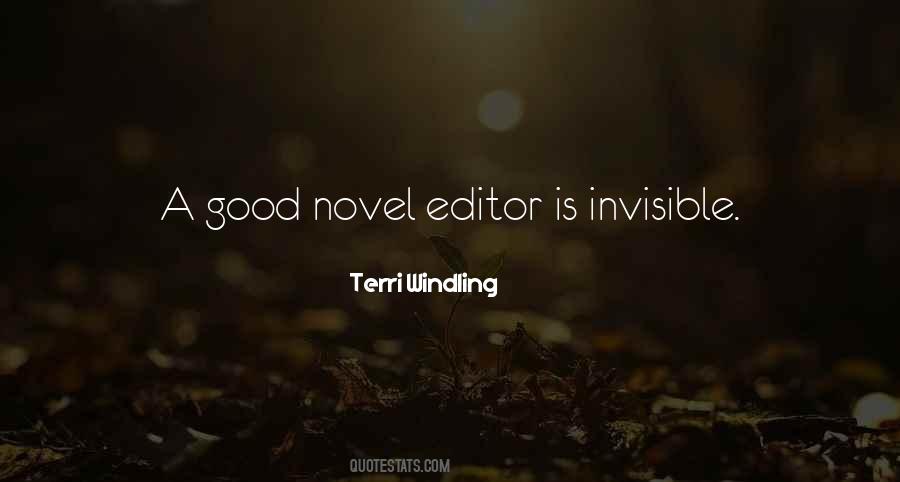 Good Novel Quotes #923781