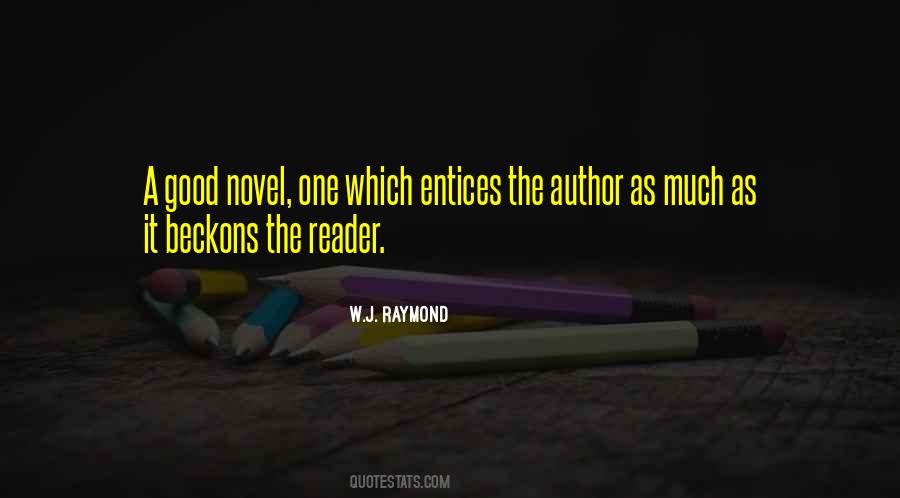 Good Novel Quotes #999300