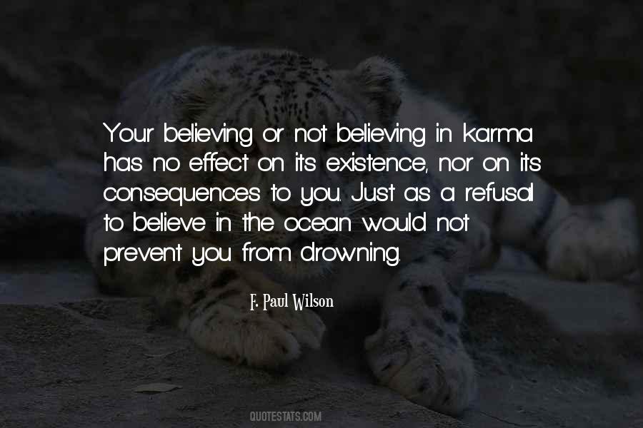 Believe Karma Quotes #335441