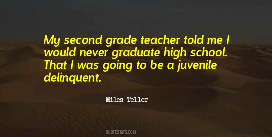 Graduate High School Quotes #1421066