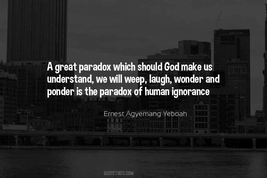 God Paradox Quotes #209006