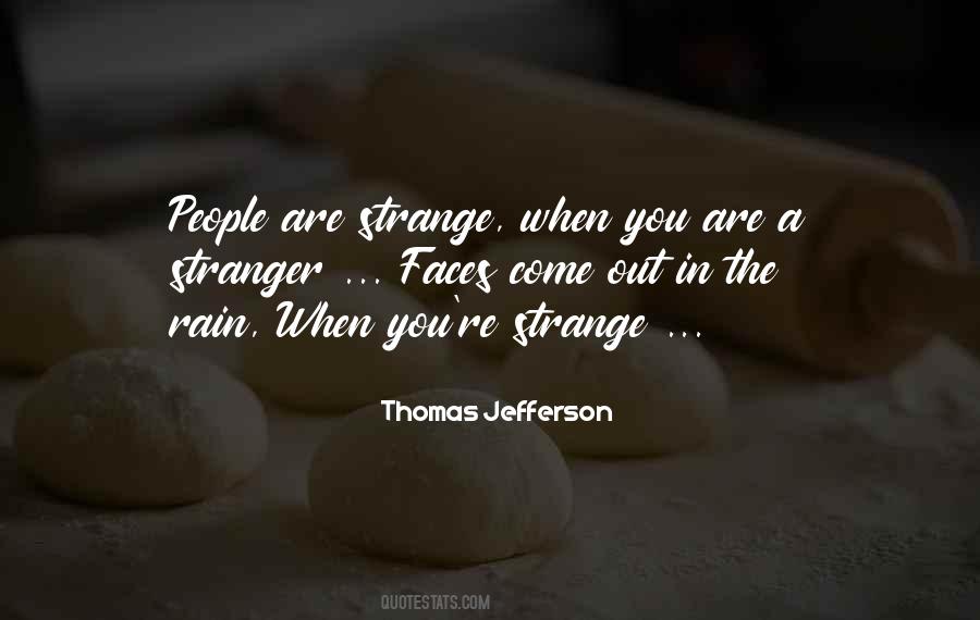 You Are A Stranger Quotes #1117598