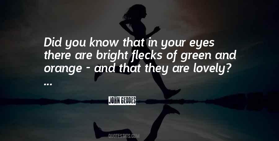 Green And Orange Quotes #822193