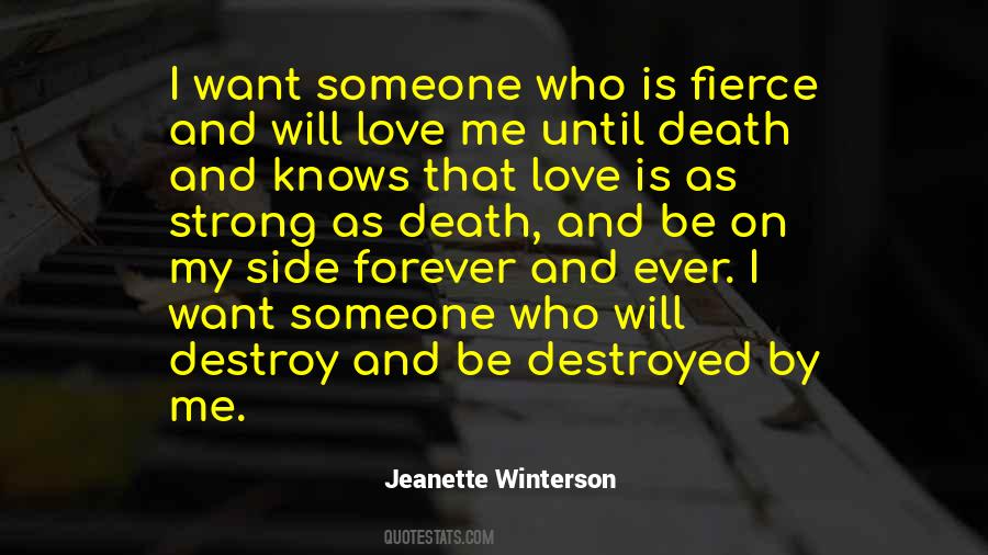 My Love Is Strong Quotes #1222568