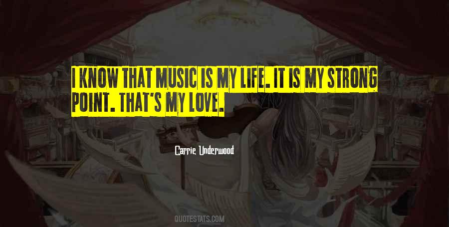 My Love Is Strong Quotes #1873034