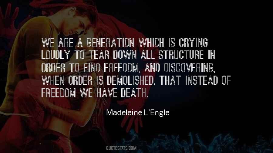 Freedom And Death Quotes #111501