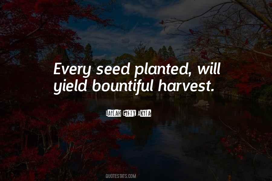 Positive Seed Quotes #549277
