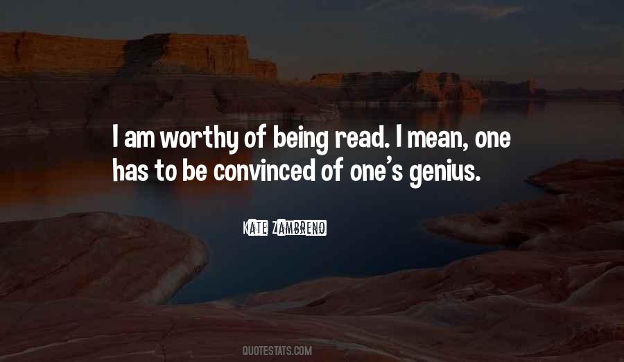 Am I Worthy Quotes #1727856