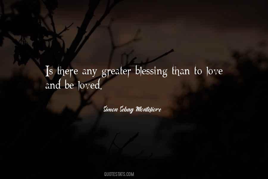Love And Blessing Quotes #1295049